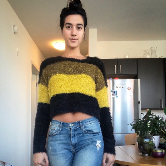 Urban Outfitters Sweaters - NEW NWT Urban Outfitters striped Crop Sweater